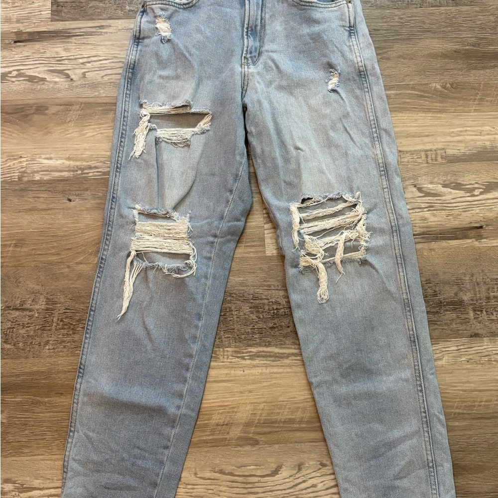 Arizona Jean Company High Rise Blue Denim Jeans